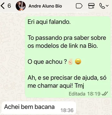 Depoimento do aluno Andre